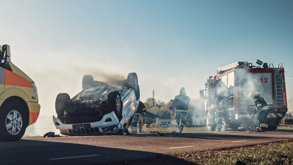 Photo of Car Crash Scene